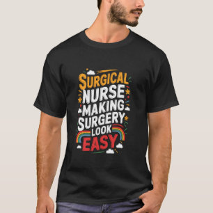 Camiseta Citação de Enfermeira de UTI Cirúrgica para Sala d