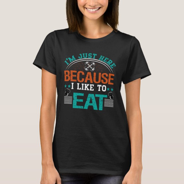 Camiseta Citação de Exercício de Levantamento de Peso Acade (Frente)