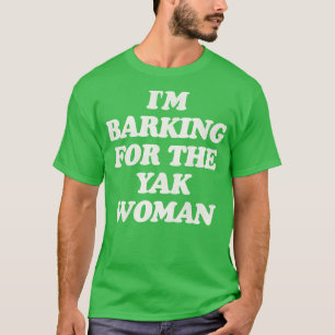 Camiseta Citação de Férias da Mulher Yak