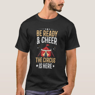 Camiseta Citação De Festa de aniversário De Circo Para Um G