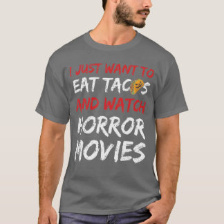 Camiseta Citação de Filme de Terror para amigo amante de te