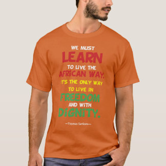 Camiseta Citação de garota THOMAS SANGKARA