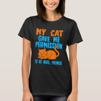 Camiseta Citação de gato Dito engraçado de dono de gato
