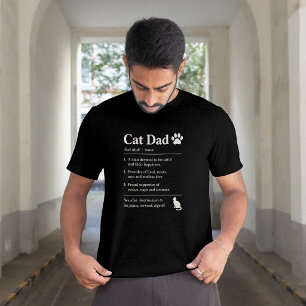 Camiseta Citação de Gato Pai
