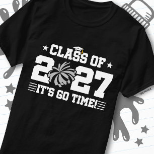 Camiseta Citação de Graduação de Cheer Adorável Turma de Fo