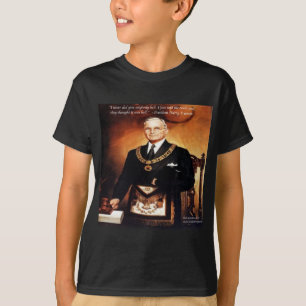 Camiseta Citação de Harry Truman "Não Deu Inferno a Eles"