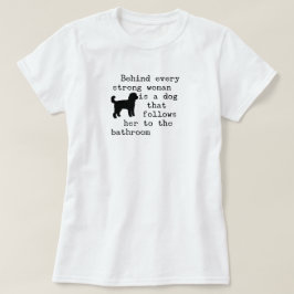 Camiseta Citação de Humor Canino - Labradoodle