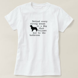 Camiseta Citação de Humor de Cachorro - Golden Retriever