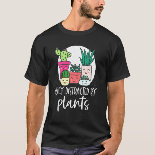 Camiseta Citação de Humor para Dono de Planta de Casa para