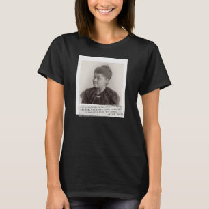 Camiseta Citação de Ida B. Wells - Mulheres Negras Excelent