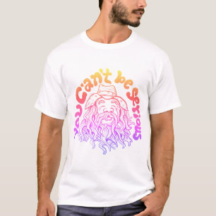 Camiseta citação de incredulidade com uma ilustração de vel