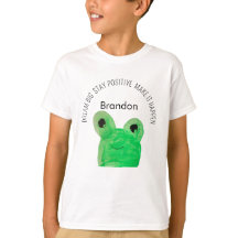 Citação de inspiração do sapo Cute Personalizado