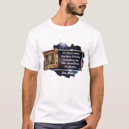 Camiseta Citação de Isaac Newton