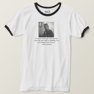 Camiseta Citação de James Baldwin
