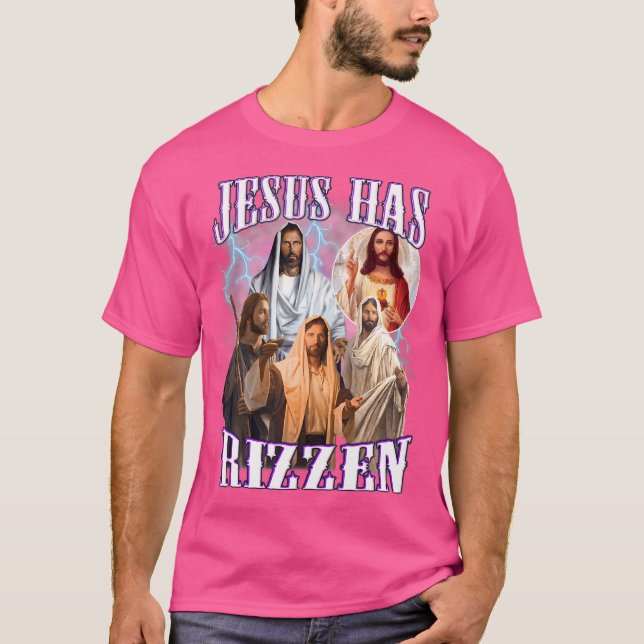 Camiseta Citação de Jesus Meme Engraçado (Frente)
