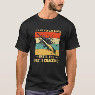 Camiseta Citação De Jogo De Críquete Para Um Cricketer