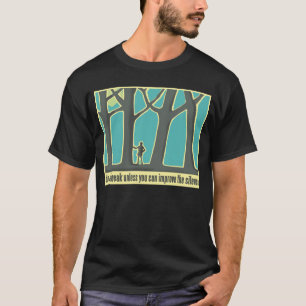Camiseta Citação de John Muir