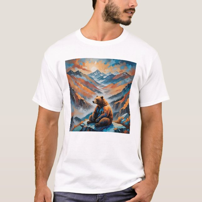 Camiseta Citação de John Muir (Frente)