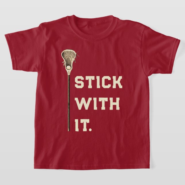 Camiseta Citação de Lacrosse (Postura )