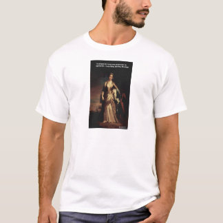 Camiseta Citação de Lady Mary Montagu Presentes agradáveis