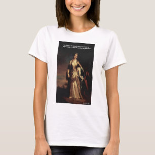 Camiseta Citação de Lady Mary Montagu Presentes agradáveis