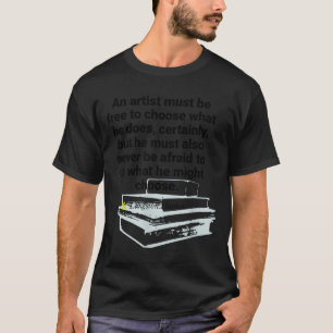 Camiseta Citação de Langston Hughes Poema de Aniversário 1