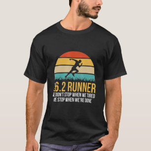 Camiseta Citação De Maratona Para Um Runner 26
