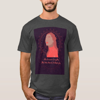Camiseta Citação de Mulheres Inspiradoras Citações Motivaci