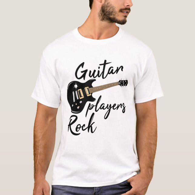 Camiseta Citação de Músicas Diárias de Violão (Frente)