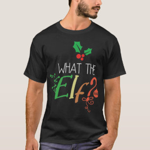 Camiseta Citação de Natal - Que Elf?