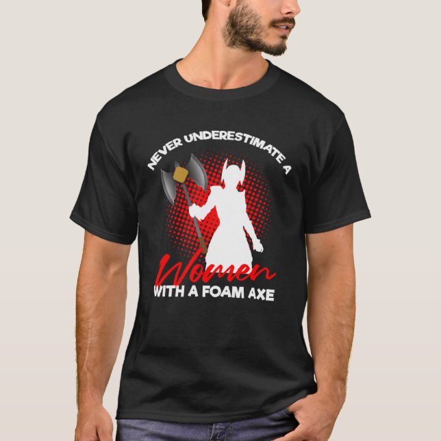 Camiseta Citação de Papel para Larper e Larp 4 (Frente)
