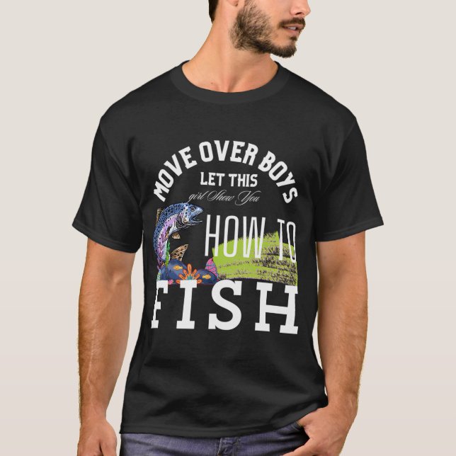 Camiseta Citação de Pesca (Frente)