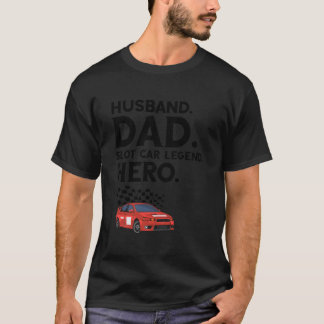Camiseta Citação de Pista de Carro de Slot para Pista de Sl
