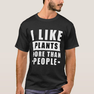 Camiseta Citação de Plantas Engraçadas