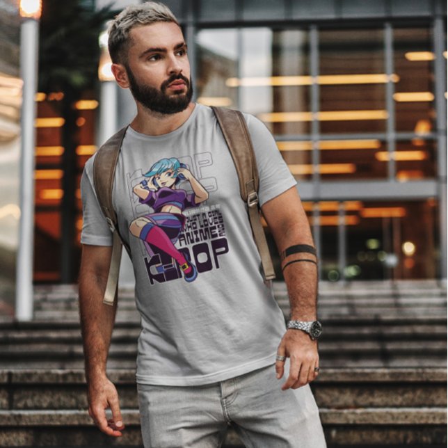 Camiseta Citação de Pop e Animadora (Criador carregado)