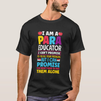 Camiseta Citação de Professores Paraprofessionnelle Sped
