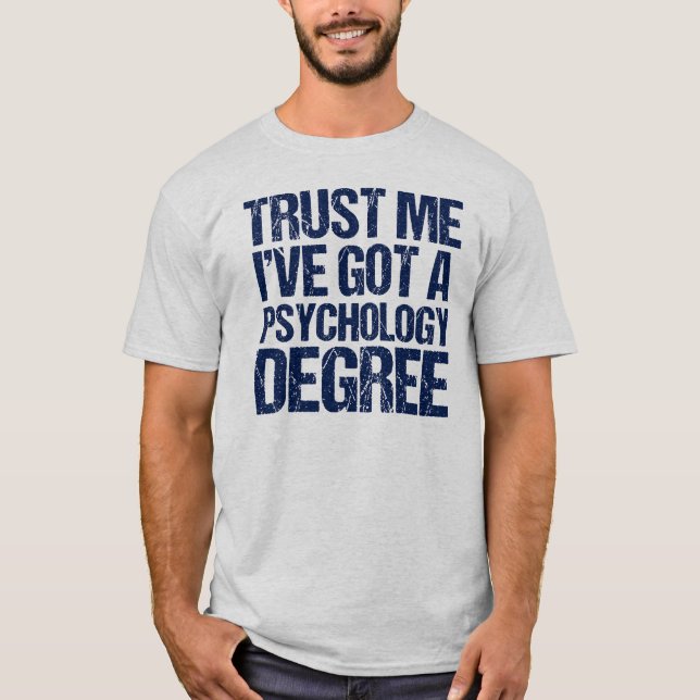 Camiseta Citação de Psicologia Engraçada Psicóloga Citação (Frente)