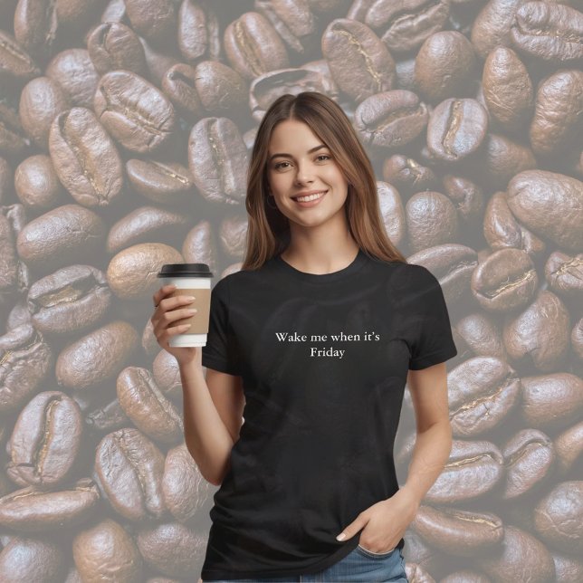 Camiseta citação de roupa estética me Acordar quando é sext (Criador carregado)