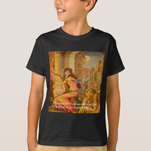 Camiseta Citação de Sabedoria de Hafiz "Círculo de Deus"