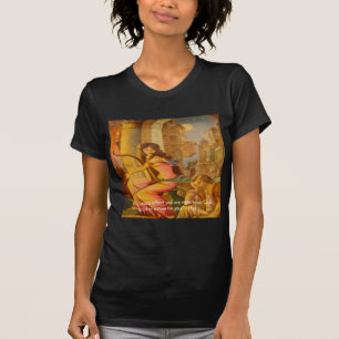 Camiseta Citação de Sabedoria de Hafiz "Círculo de Deus"