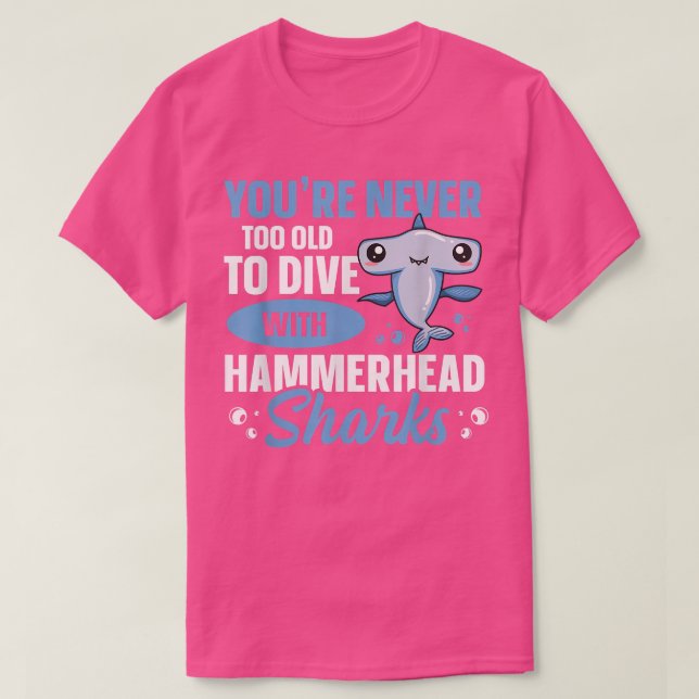 Camiseta Citação de Shark Hammerhead para um Hammerhead Sha (Frente do Design)