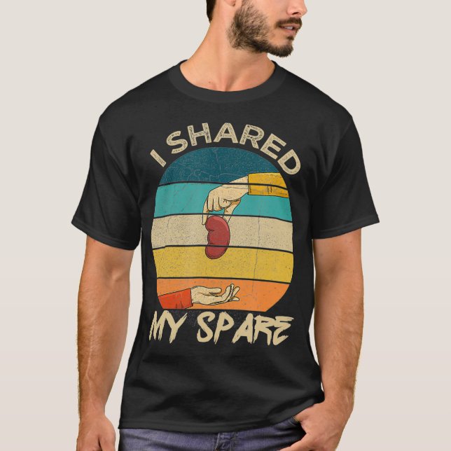Camiseta Citação de transplante de rim para um doador de ór (Frente)