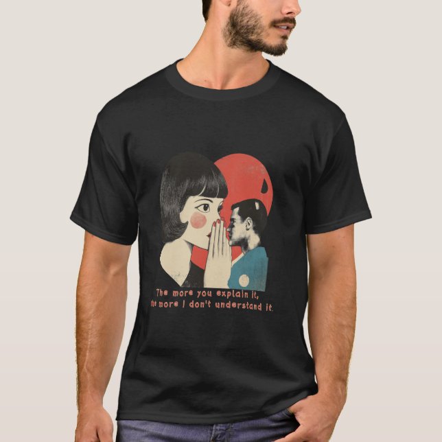 Camiseta Citação de Twain com Espírito Super-Explicada e Su (Frente)