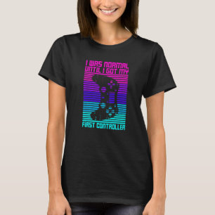 Camiseta Citação De videos games Para Um Geek De Controlado
