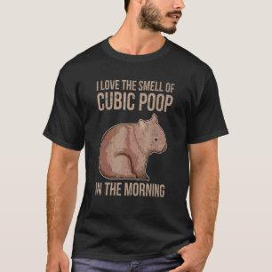 Camiseta Citação De Wombat Do Outback Da Austrália Para Um 