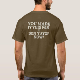 Camiseta Citação Diária de Resiliência e Motivação