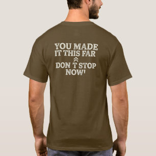 Camiseta Citação Diária de Resiliência e Motivação
