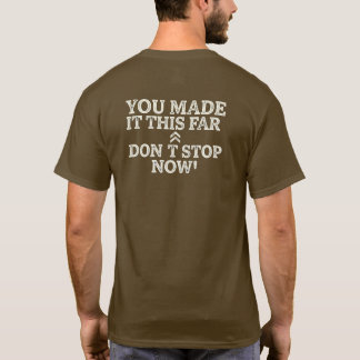 Camiseta Citação Diária de Resiliência e Motivação