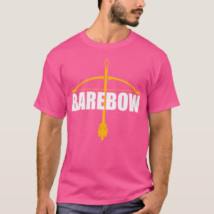 Camiseta Citação Divertida de Arco Nu Arquear Desporto de T