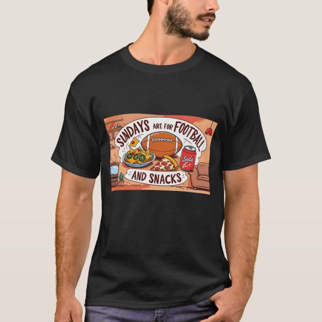Camiseta - Citação Divertida de Futebol. (Frente)